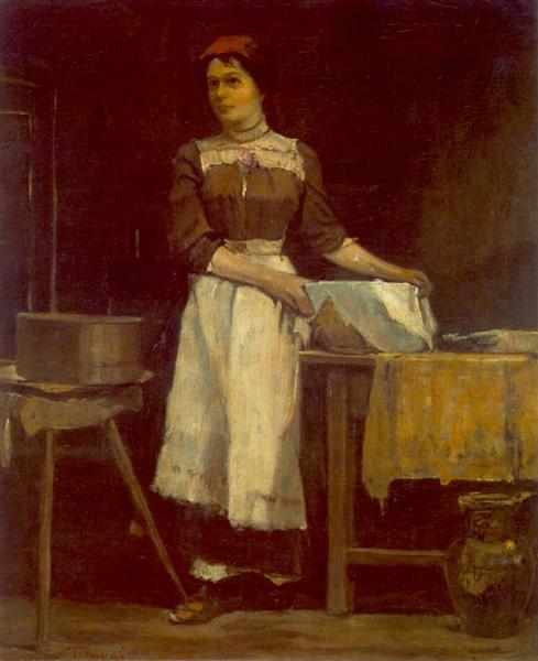 Bolting Girl, 1900 - Янош Торняй