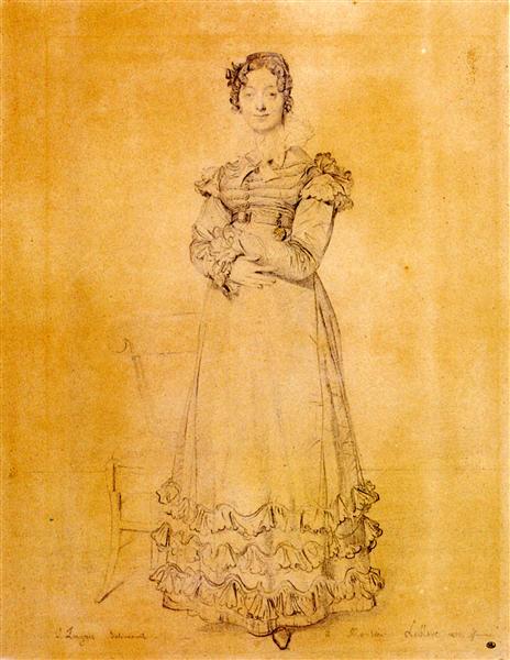Madame Jacquelles Louis Leblanc, born Françoise Poncelle - Jean Auguste Dominique Ingres