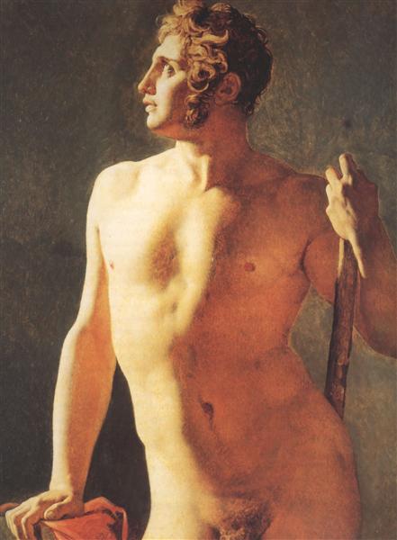 Male Torso, 1800 - Jean Auguste Dominique Ingres