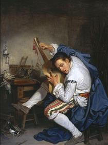 The Guitarist - Jean-Baptiste Greuze