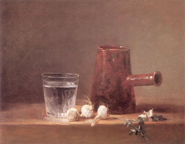Water Glass, c.1760 - Jean Siméon Chardin