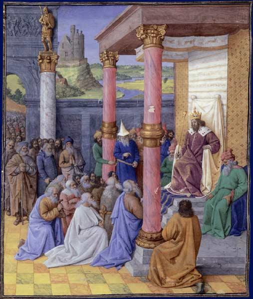 Cyrus the Great and the Hebrews, c.1470 - c.1475 - Jean Fouquet