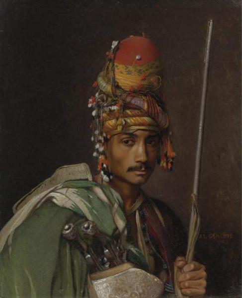 A Bashi Bazouk, c.1869 - 讓-里奧·傑洛姆