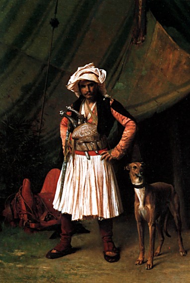 Bashi-Bazouk and his Dog - Жан-Леон Жером