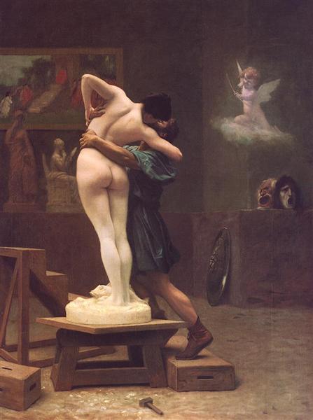 Pigmalión y Galatea, c.1890 - Jean-Léon Gérôme