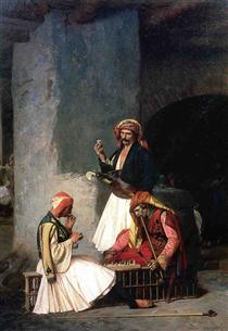 The Draught Players - Jean-Leon Gerome