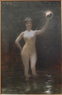 The Truth at the bottom of a Well - Jean-Léon Gérôme