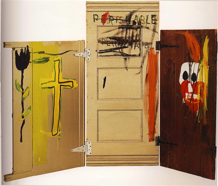 Gravestone, 1987 - Jean-Michel Basquiat