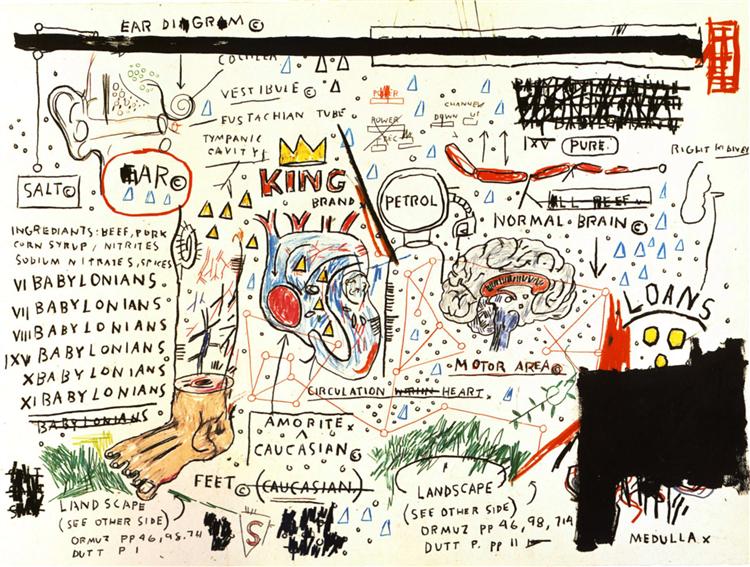 King Brand, 1983 - Jean-Michel Basquiat