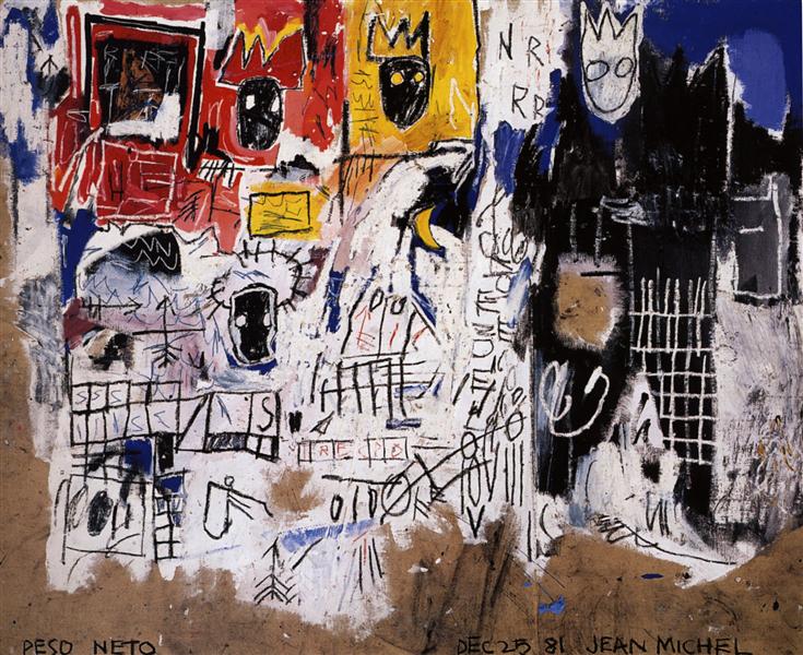 Net Weight, 1981 - Jean-Michel Basquiat