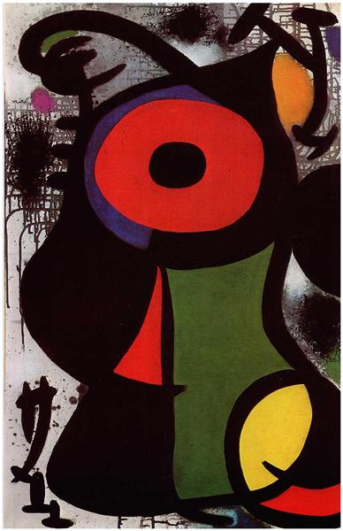 Personatje fascinant, 1968 - Joan Miró