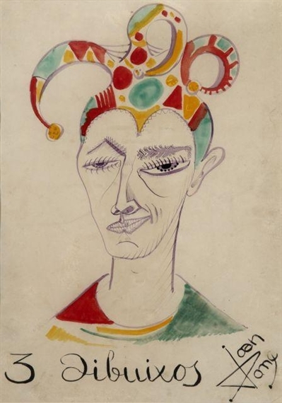Arlequin, 1950 - Joan Ponç