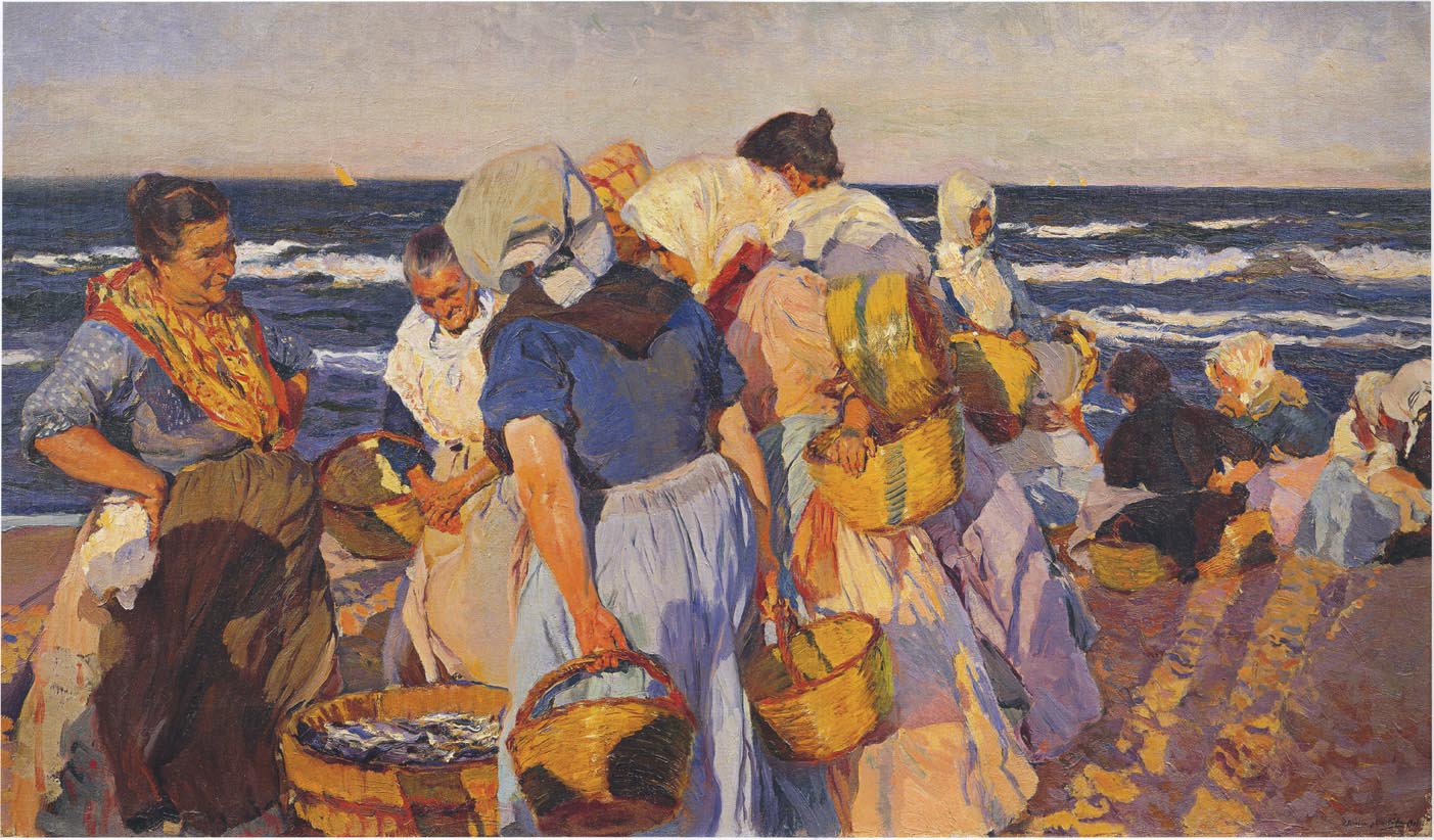 Fisherwomen, 1911 - Joaquín Sorolla - WikiArt.org