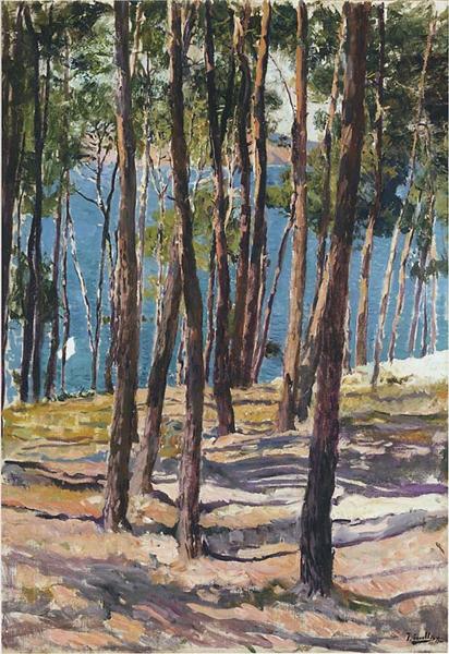 Pine Trees, 1902 - Joaquin Sorolla