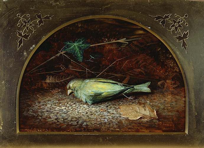 A Dead Linnet, 1862 - John Atkinson Grimshaw