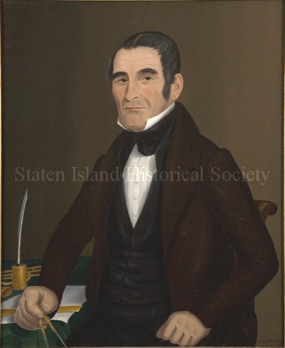 Portrait of John Totten, 1834 - Джон Брэдли
