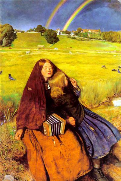 The Blind Girl, 1854 - 1856 - John Everett Millais