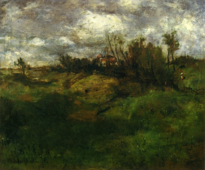 Cincinnati Landscape, 1880 - Джон Генрі Твахтман (Tуоктмен)