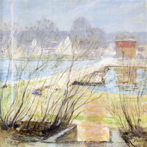 View from the Holley House, c.1901 - John Henry Twachtman