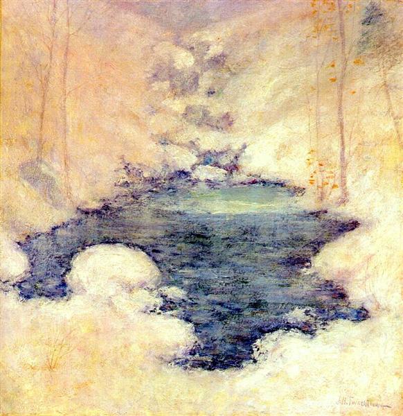 Winter Silence, 1890 - 1900 - Джон Генри Твахтман (Tуоктмен)