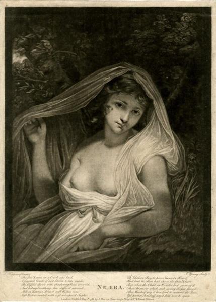 Lady Hamilton as ‘Neæra’, 1788 - John Hoppner