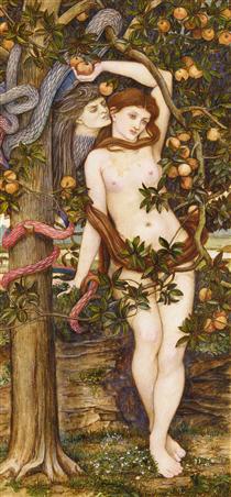 The Temptation of Eve - John Roddam Spencer Stanhope