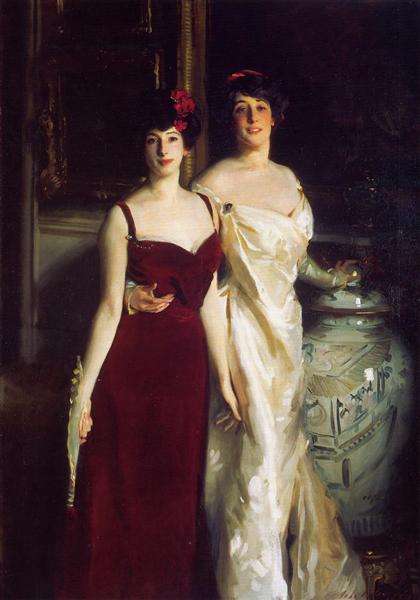 Ena and Betty, Daughters of Asher and Mrs. Wertheimer, 1901 - Джон Сінгер Сарджент