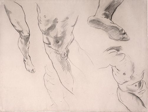 Figure studies of a male youth, 1911 - John Singer Sargent