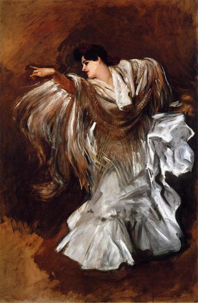 La Carmencita, 1890 - Джон Сингер Сарджент