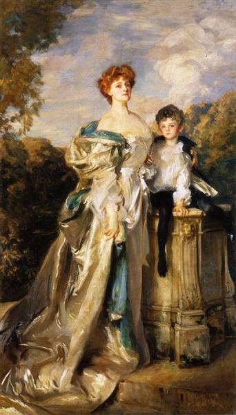 Lady Warwick and her Son, 1905 - Джон Сингер Сарджент
