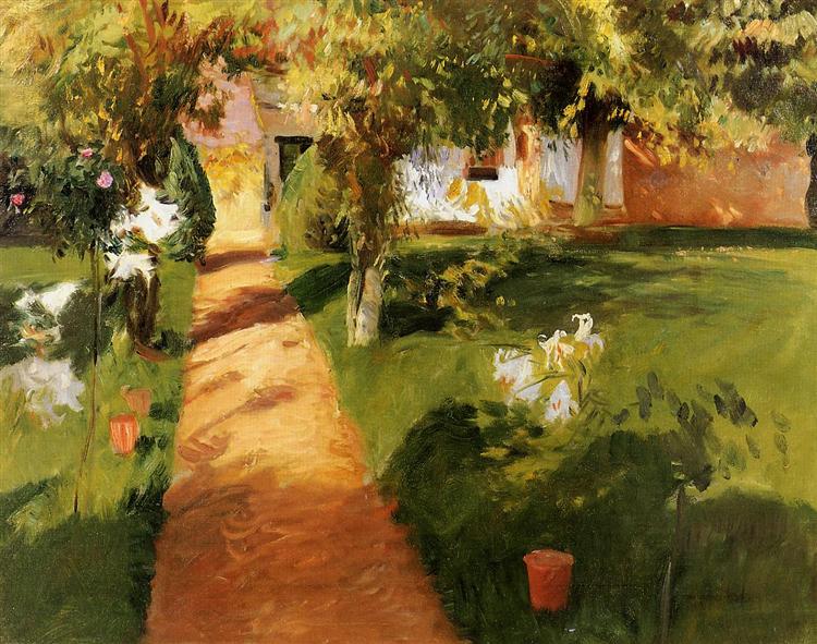 Millet's Garden, 1886 - Джон Сингер Сарджент
