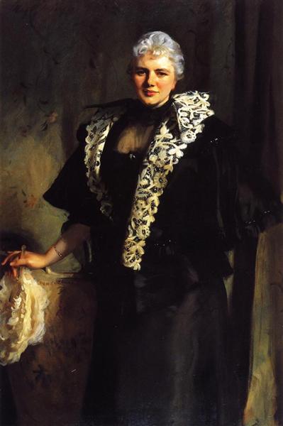 Mrs. Ernest Hill (Constance Malanie Wynne Roberts), c.1894 - Джон Сінгер Сарджент