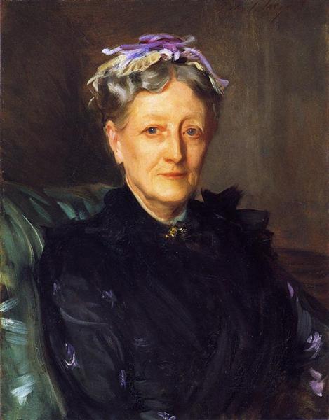 Mrs. Frederick Mead (Mary Eliza Scribner), c.1893 - Джон Сингер Сарджент