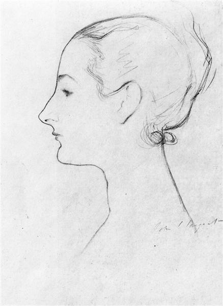 Study for Madame X, c.1883 - John Singer Sargent