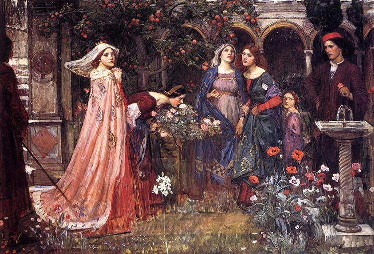 The Enchanted Garden, 1916 - 1917 - John William Waterhouse