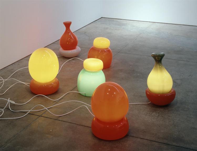 Untitled (set of 6 lamps), 2003 - Jorge Pardo