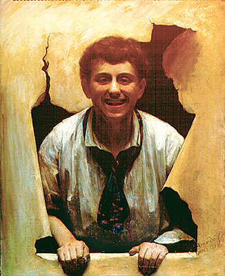 Boy, 1882 - Хосе Феррас де Алмейда Жуніор