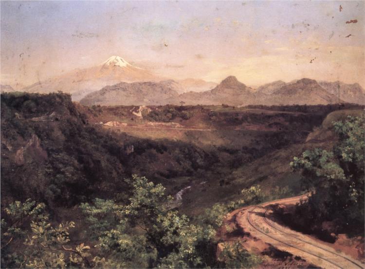 Cañada de Metlac, 1881 - Хосе Мария Веласко