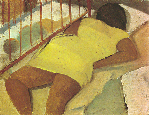 Mãe e Criança Chorando, 1954 - Жозе Пансетті