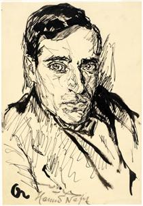 Portrait Study - Josef Albers