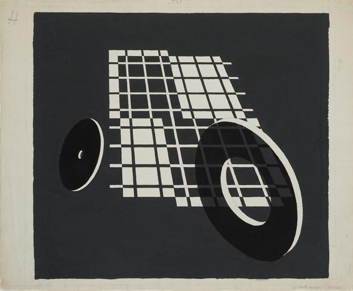 Rolling After', 1928 - Josef Albers