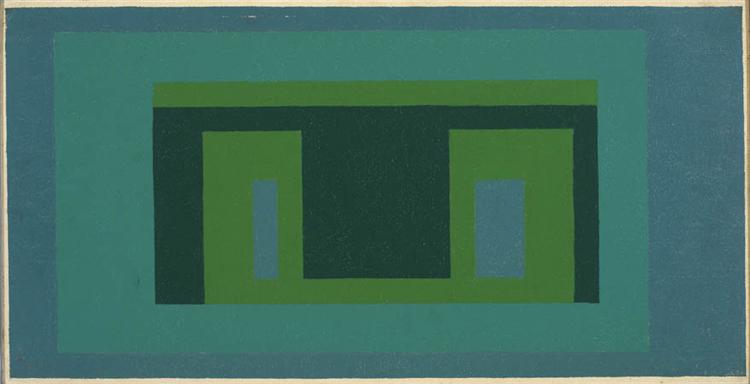 Variant/Adobe, 1956 - Josef Albers