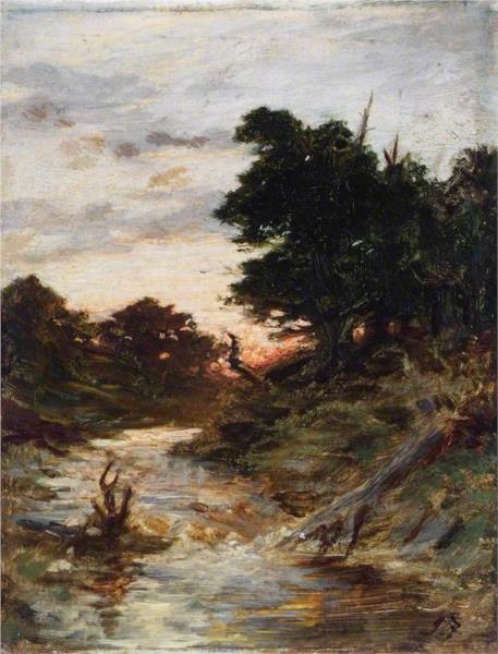 Day's Dying Glow, 1873 - Джозеф Фаркухарсон