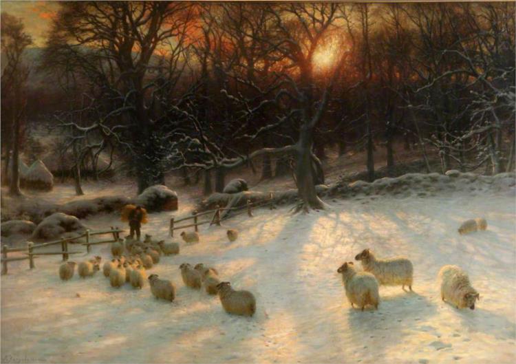 The Shortening Winter's Day is near a Close, 1903 - Joseph Farquharson