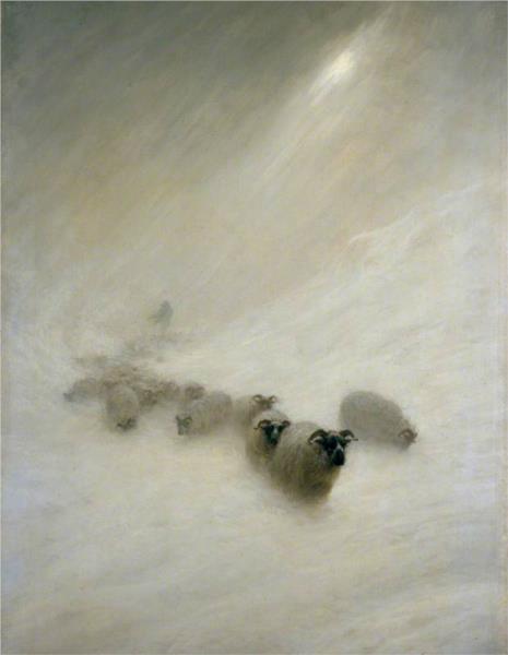 The Stormy Blast, 1898 - Joseph Farquharson