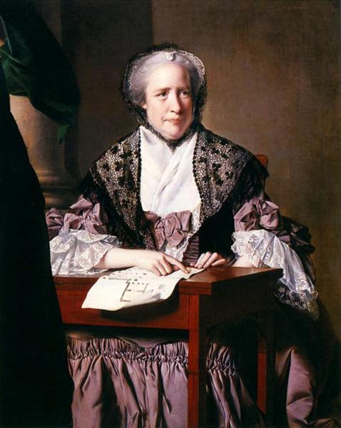 Mrs. Sarah Clayton, c.1769 - Джозеф Райт
