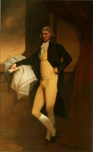 Portrait of Samuel Oldknow, c.1790 - c.1792 - Джозеф Райт