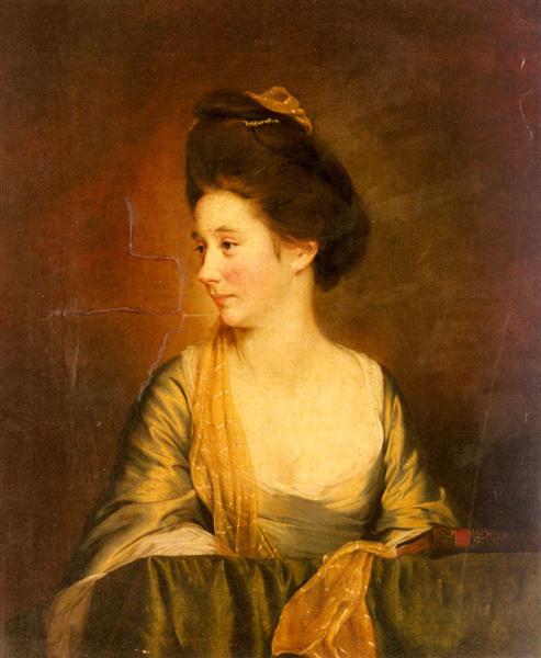 Portrait of Susannah Leigh - Joseph Wright