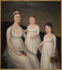 Grace Allison McCurdy and Her Daughters - Joshua Johnson