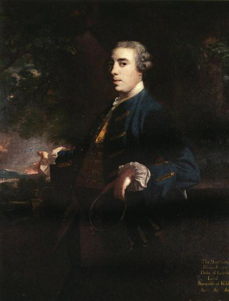 James FitzGerald, Duke of Leinster, 1753 - Джошуа Рейнольдс